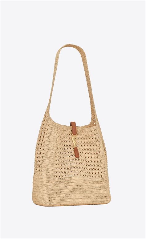 ysl hobo raffia bag